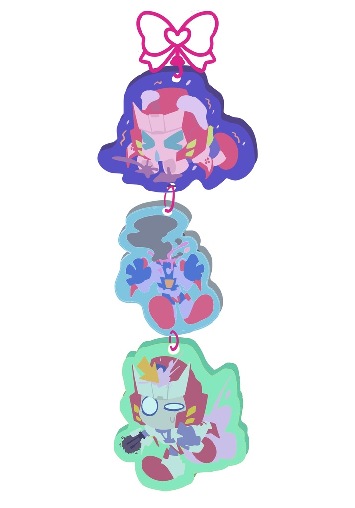 ファルマ三連アクキー