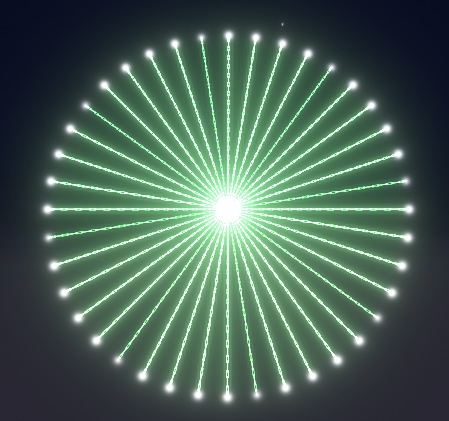 花火パーティクル三種 ~雷・水・風~