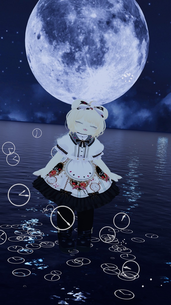 うごく時計パーティクル