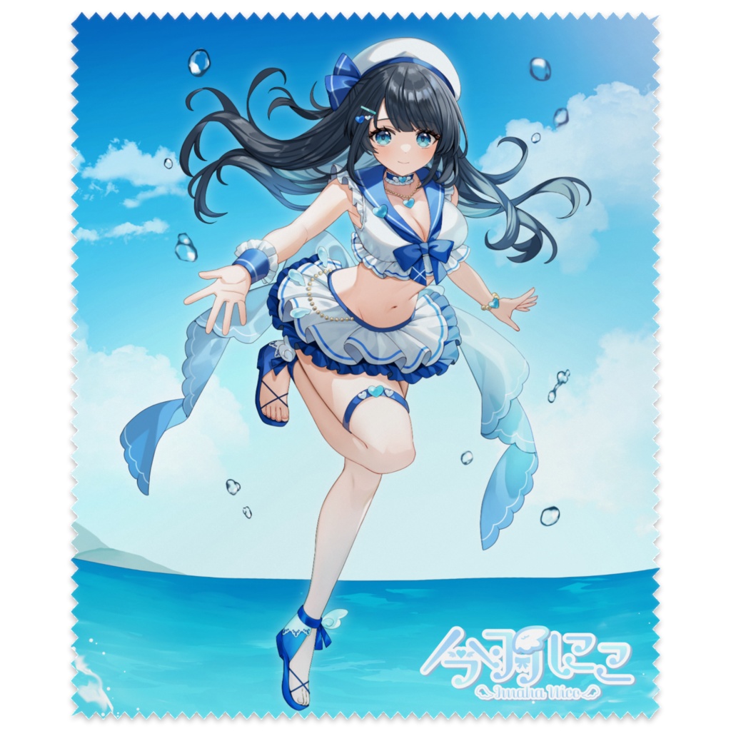 今羽にこ マイクロファイバークロス ~まさかのメガネ拭きグッズ!?👓~