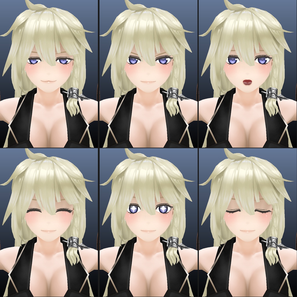 【VR アバター】オリジナル3Dモデル「Valentina」