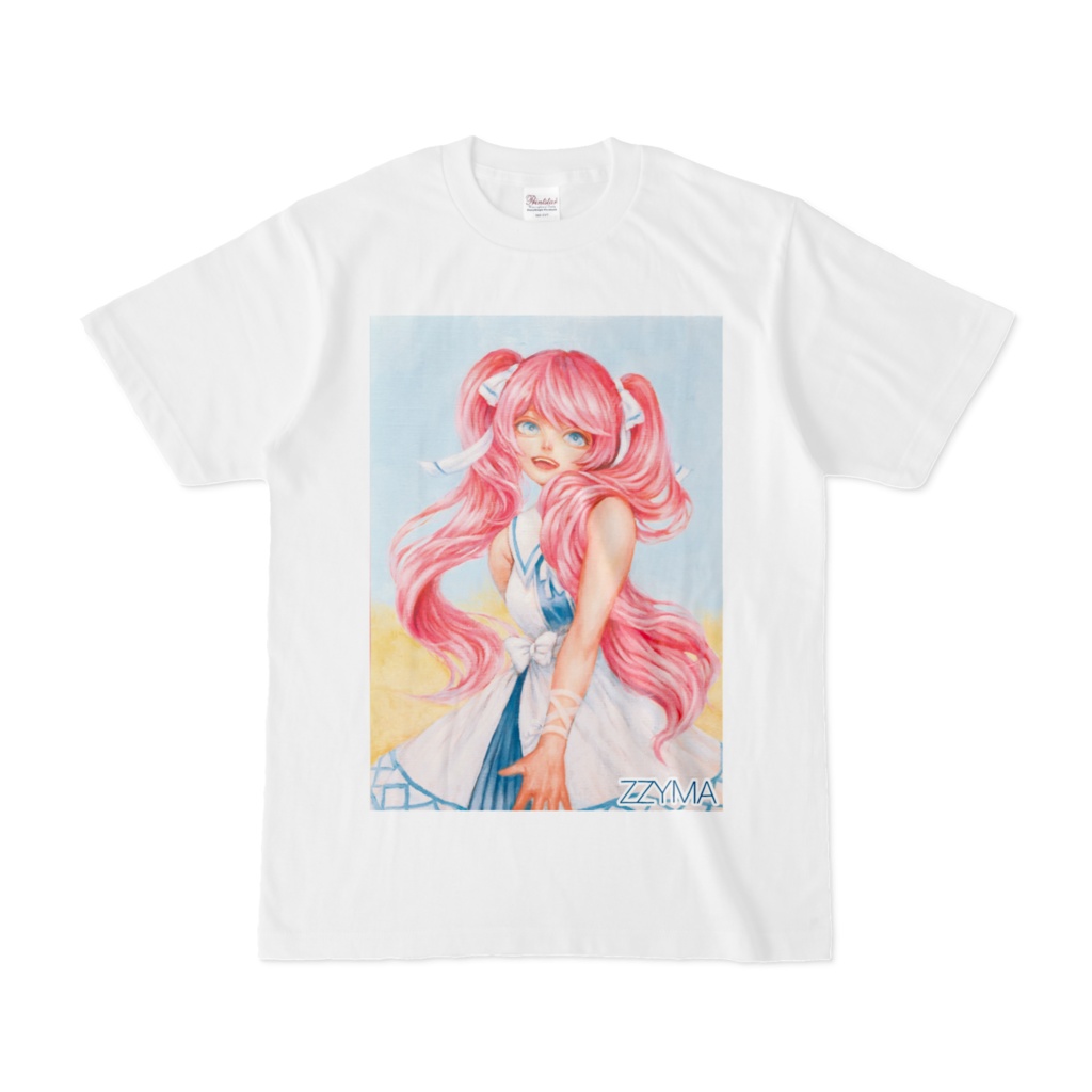 油絵美少女ちょりT