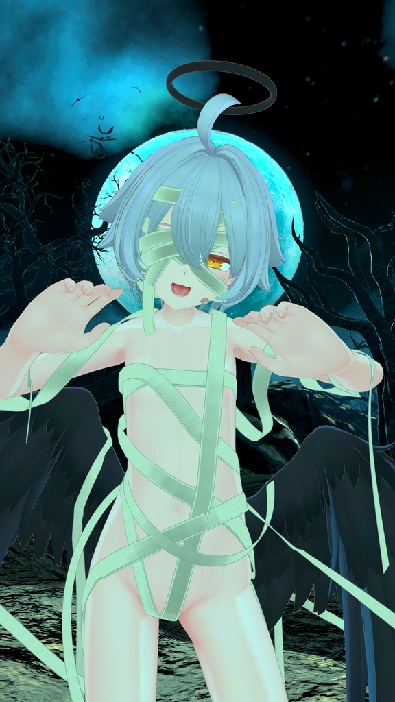 【サナティア対応】カラダを覆う包帯・リボン