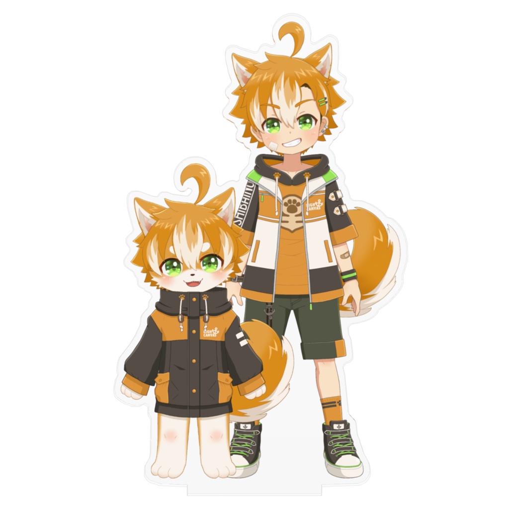 新衣装柚樹はるwithケモはるWアクスタ