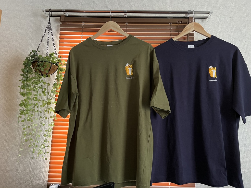 sunagi2neオリジナルビッグシルエットTシャツ