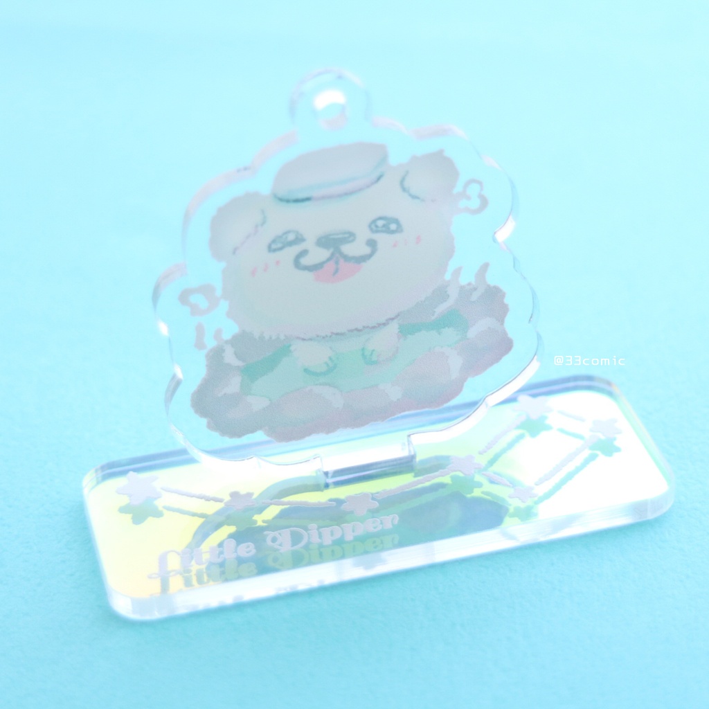 ベータ*こぐまおんせん・こぐまちゃんアクキースタンドセット