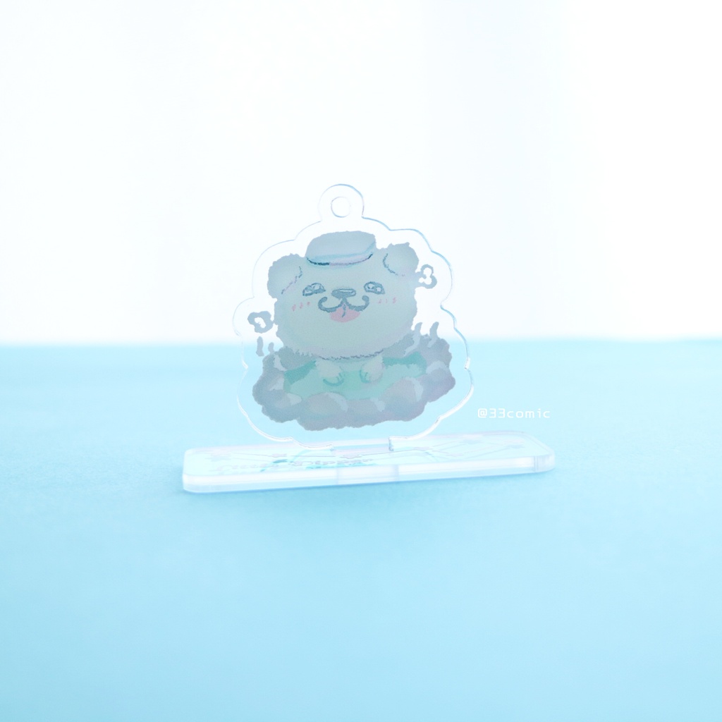 ベータ*こぐまおんせん・こぐまちゃんアクキースタンドセット