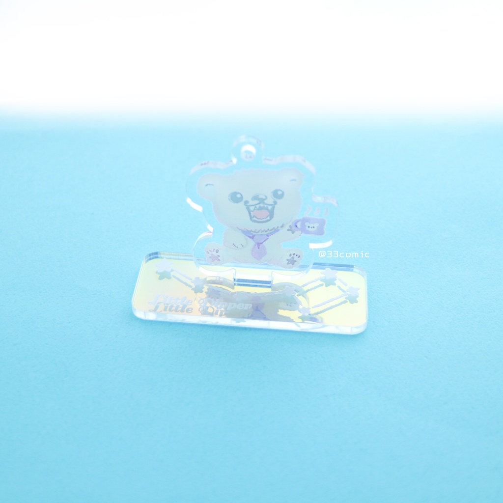 ガンマ*コーヒーどうぞ・こぐまちゃんアクキースタンドセット