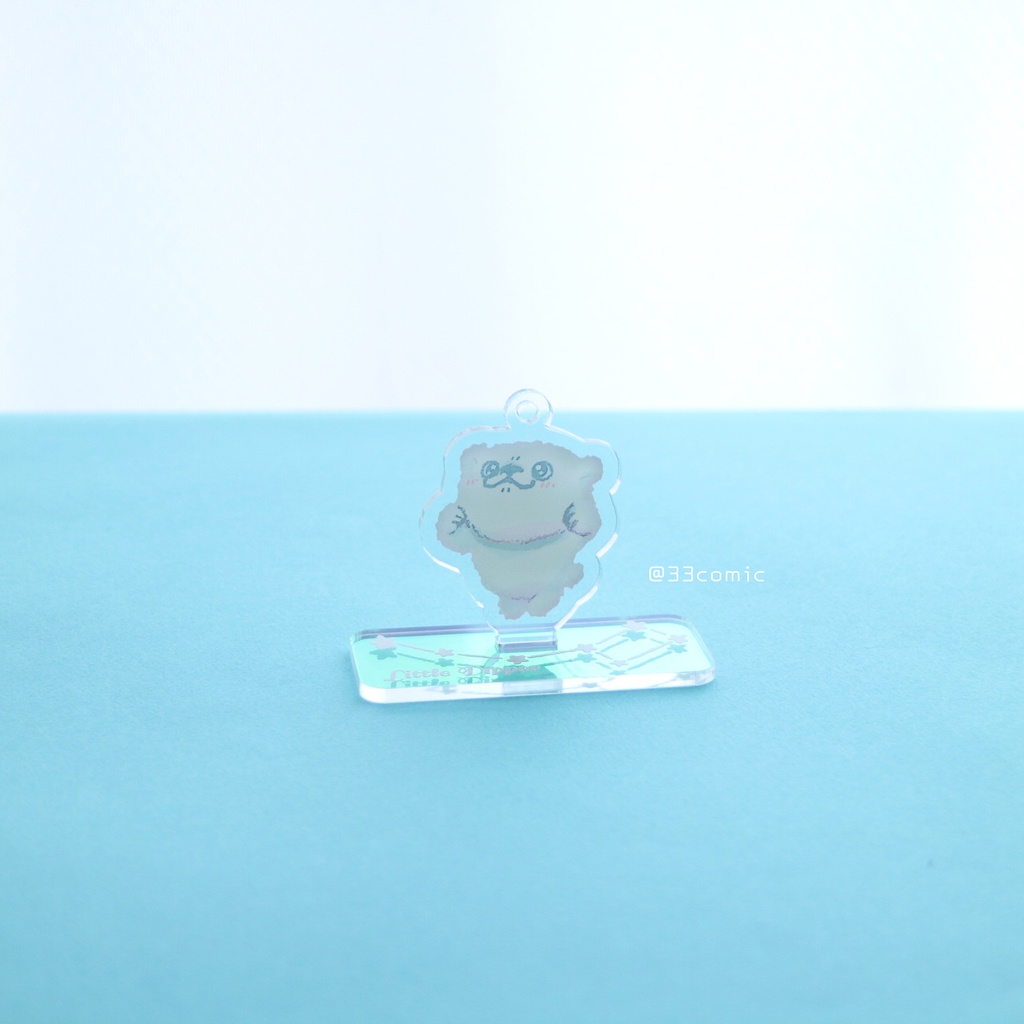 イータ*おおきくなりたい・こぐまちゃんアクキースタンドセット