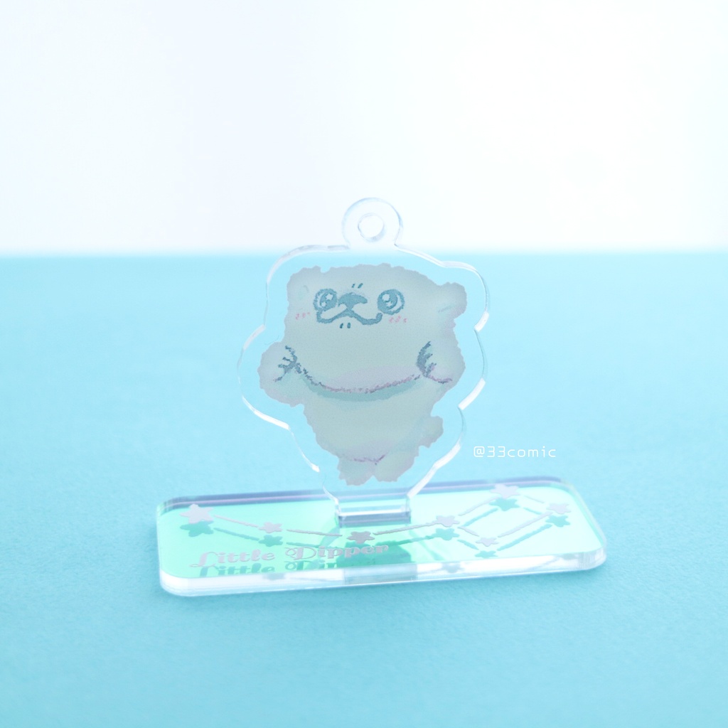 イータ*おおきくなりたい・こぐまちゃんアクキースタンドセット