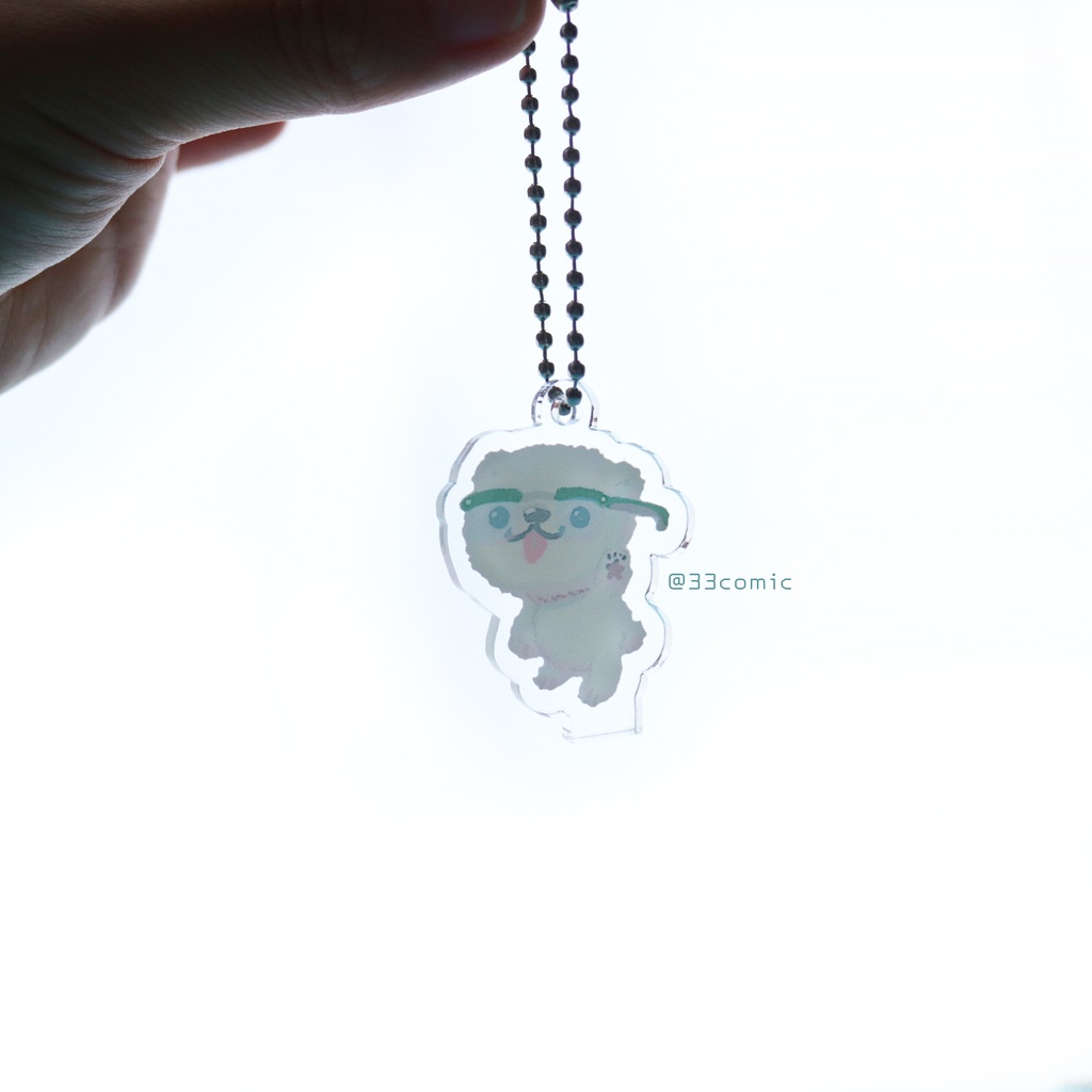 デルタ*めがねにあう?・こぐまちゃんアクキースタンドセット