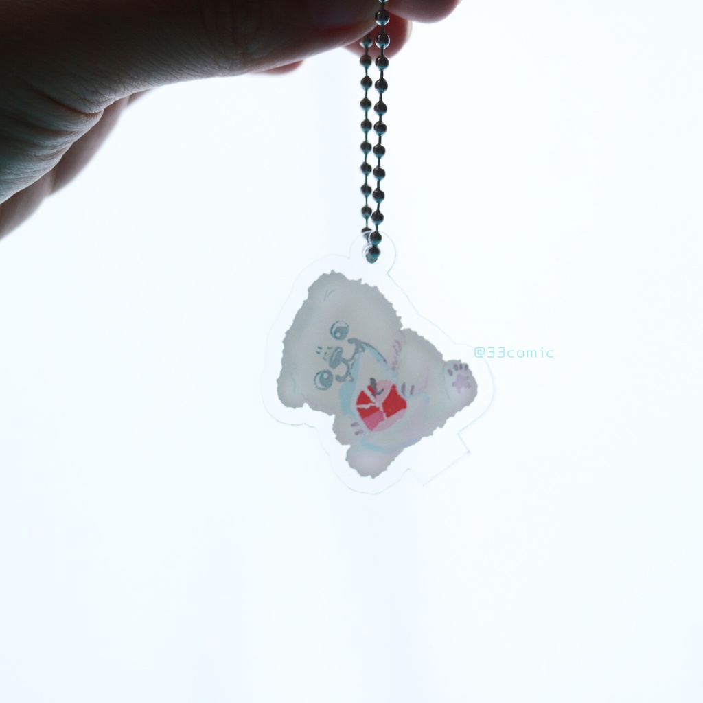 ポラリス*ガリガリ氷・こぐまちゃんアクキースタンドセット