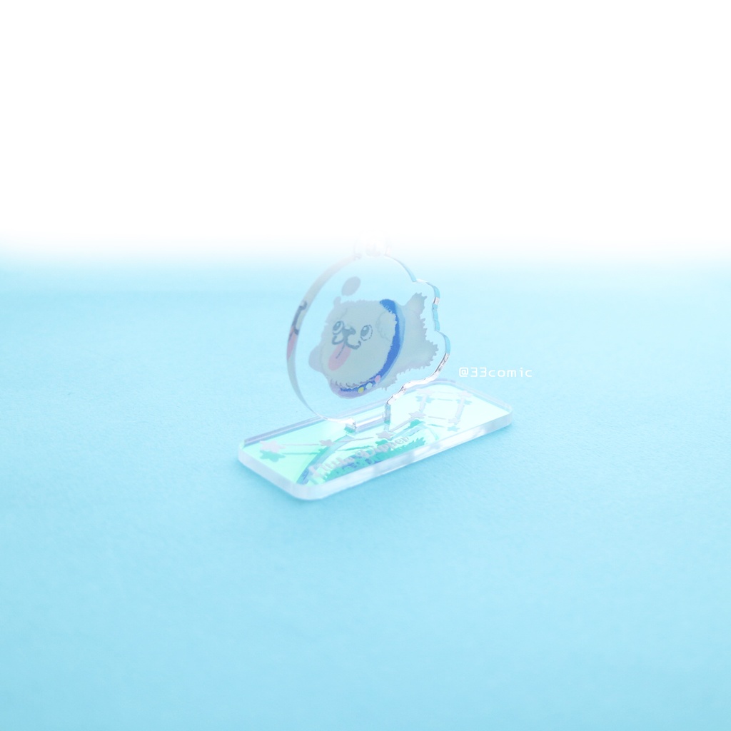 ゼータ*宇宙さんぽ・こぐまちゃんアクキースタンドセット