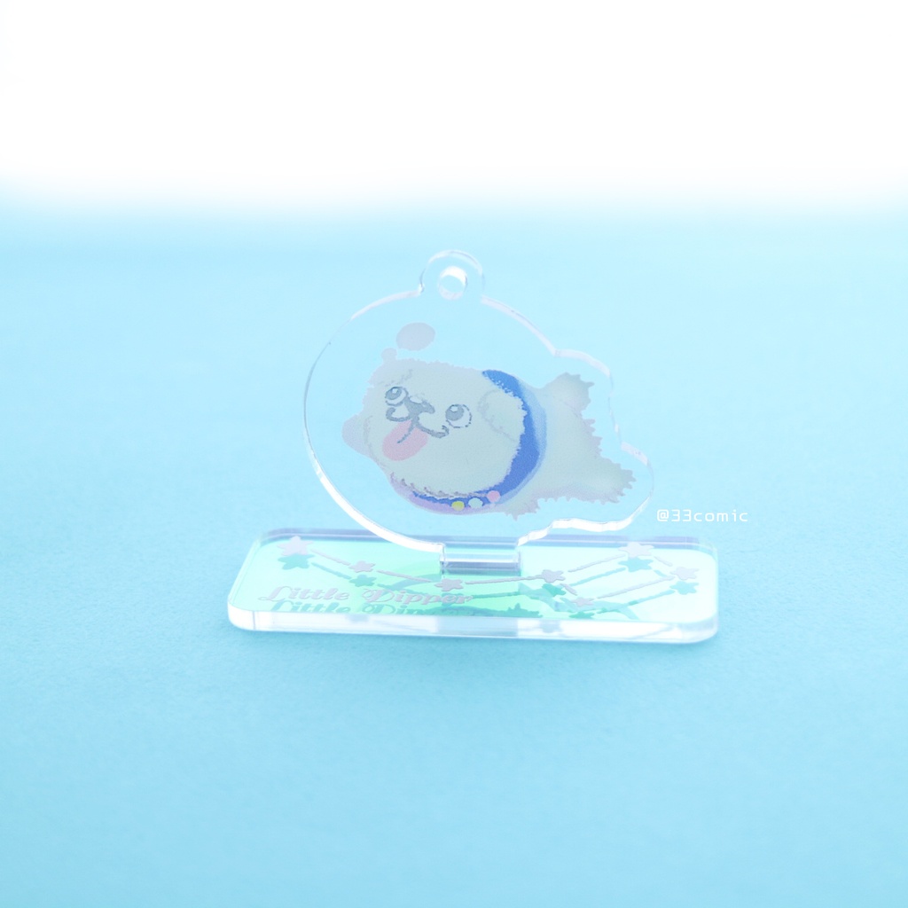 ゼータ*宇宙さんぽ・こぐまちゃんアクキースタンドセット