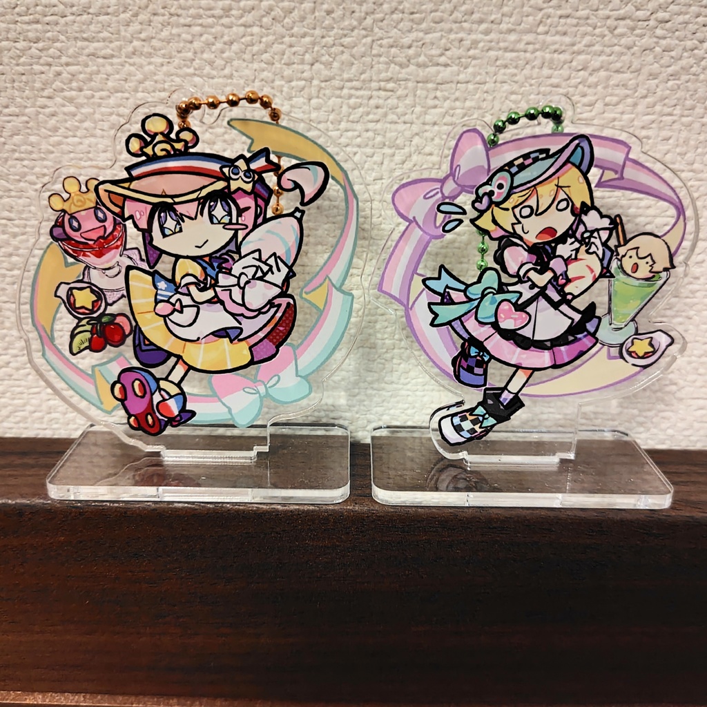 どきどきカフェの主従アクキースタンド