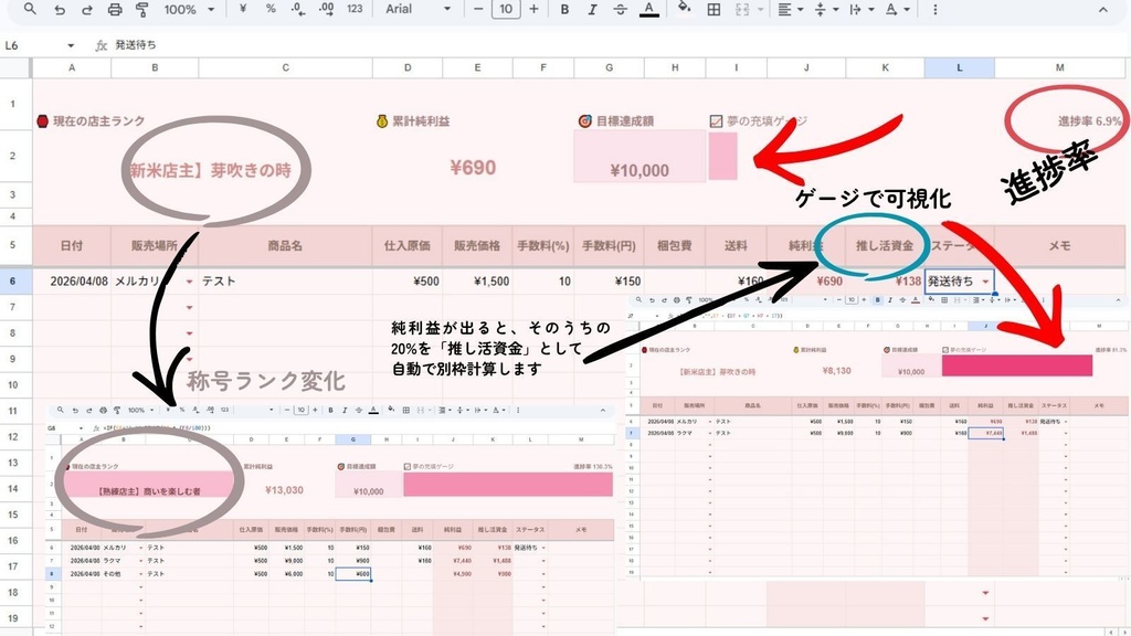 【推し活×売上管理】面倒な帳簿付けを「徳積み」の儀式へ。推し活育成帳簿