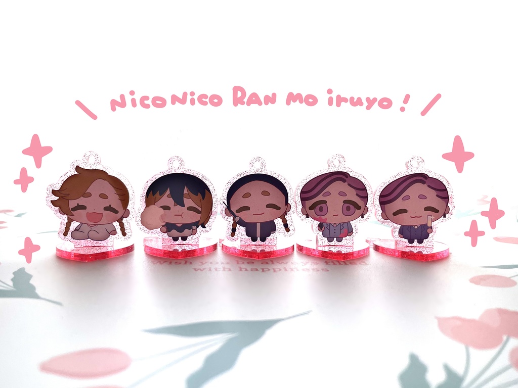 らんがいっぱいアクキー