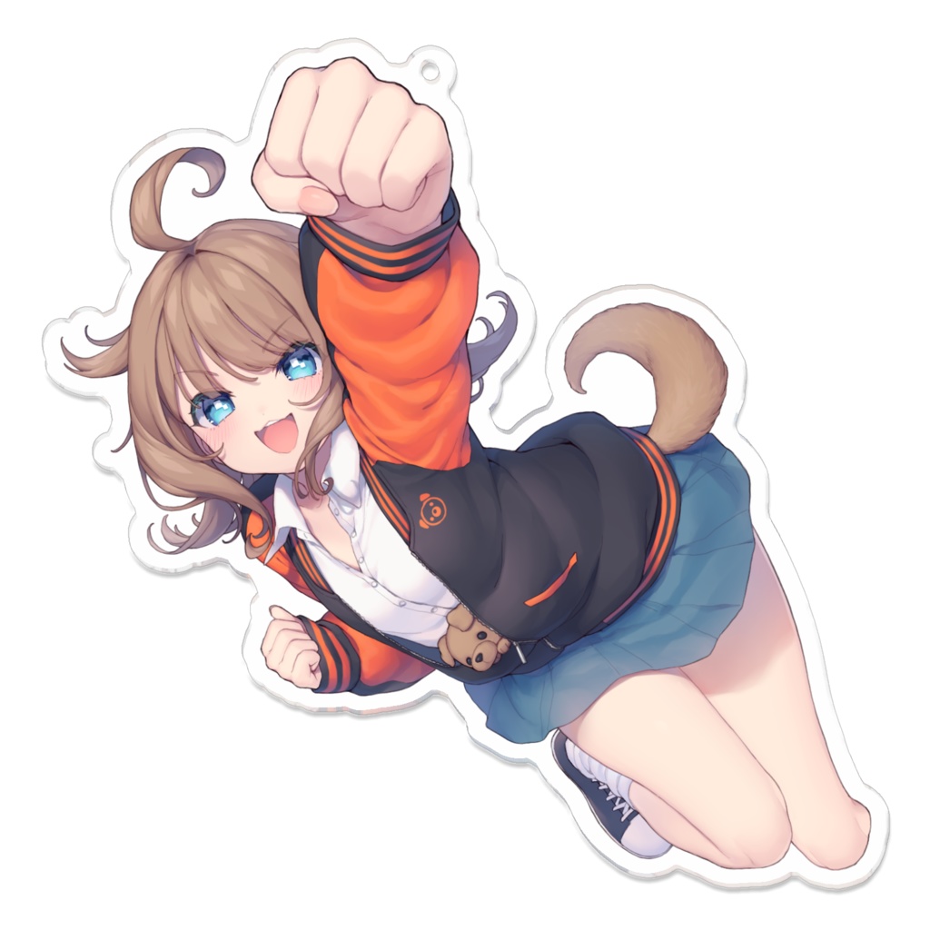 暁星シェリのかわいいアクリルキーホルダー