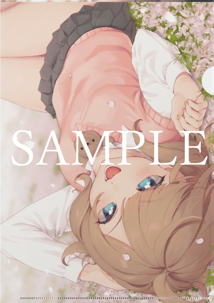 暁星シェリのかわいいクリアファイル【春】