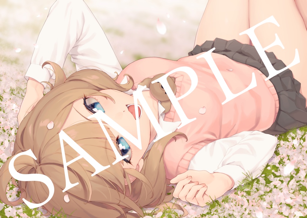 暁星シェリのかわいいクリアファイル【春】