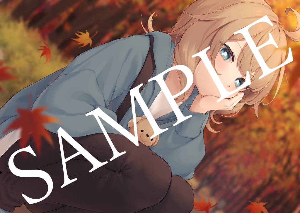 暁星シェリのかわいいクリアファイル【秋】