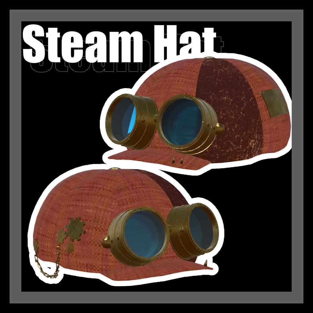 Steam Hat & Earring