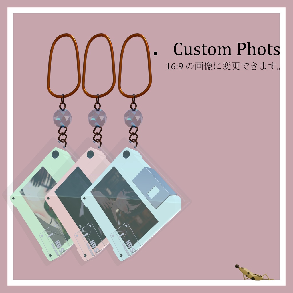 【4/18 リリース予定】オリジナル3Dモデル『Floppy』