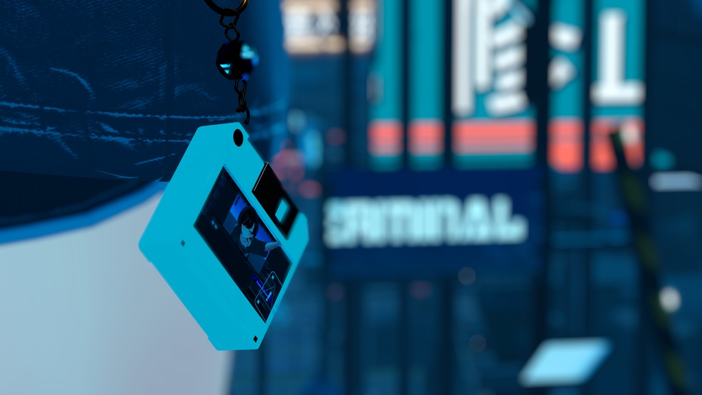 【4/18 リリース予定】オリジナル3Dモデル『Floppy』