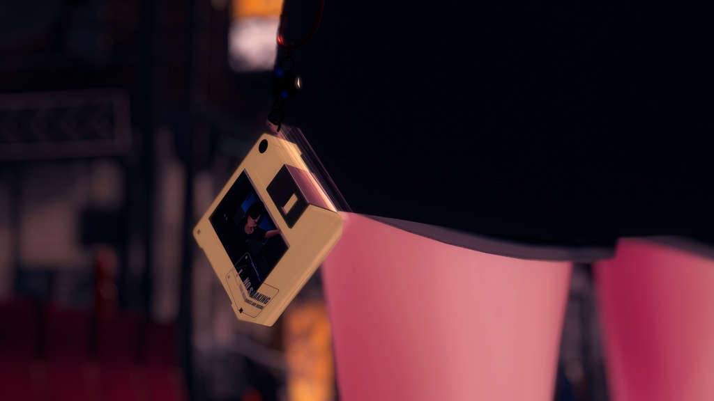 【4/18 リリース予定】オリジナル3Dモデル『Floppy』