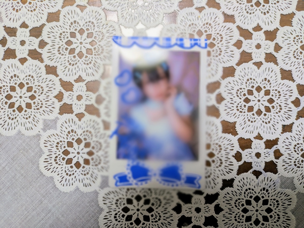 2023りのあBDチェキ&メッセージカード
