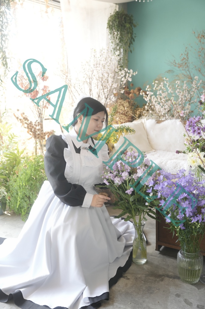 【横浜メイド博】写真集 FLOWER TEA TIME -貴方に捧ぐブーケ- 花と私と#1