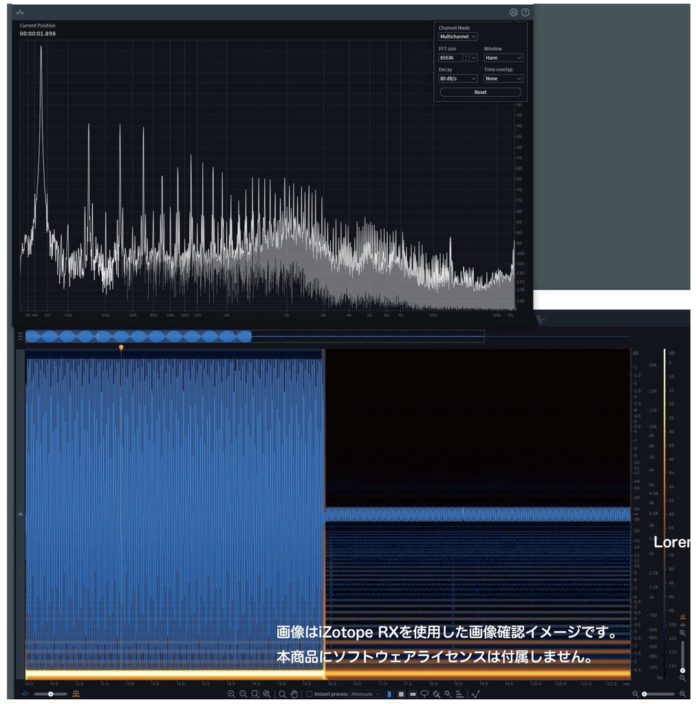 AC-XLR プローブ(コンセントの歌声を聴かせて)