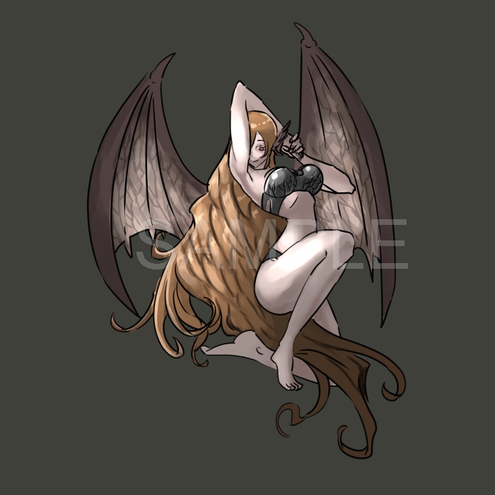 -異形 怪物 怪人- ホラーイラスト素材集