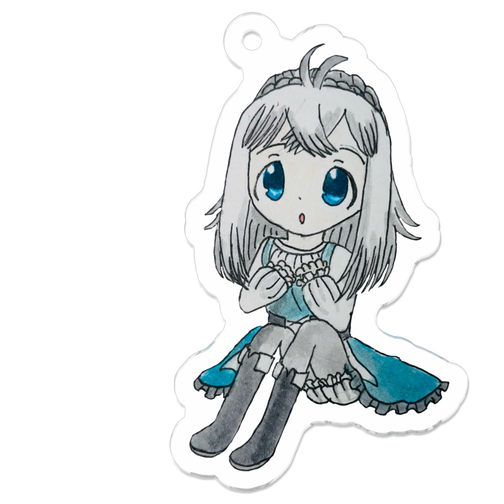 エスターちゃんちょこんとアクキー