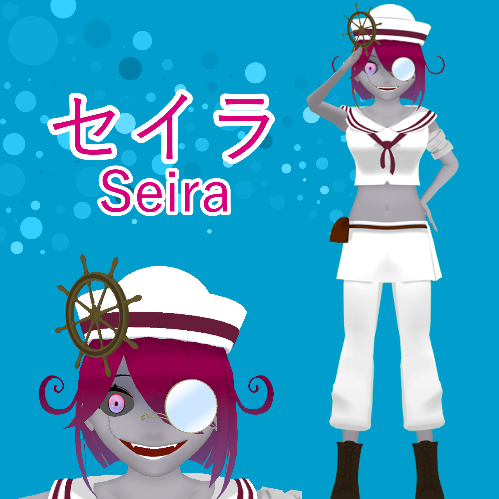 3Dモデル【セイラ】