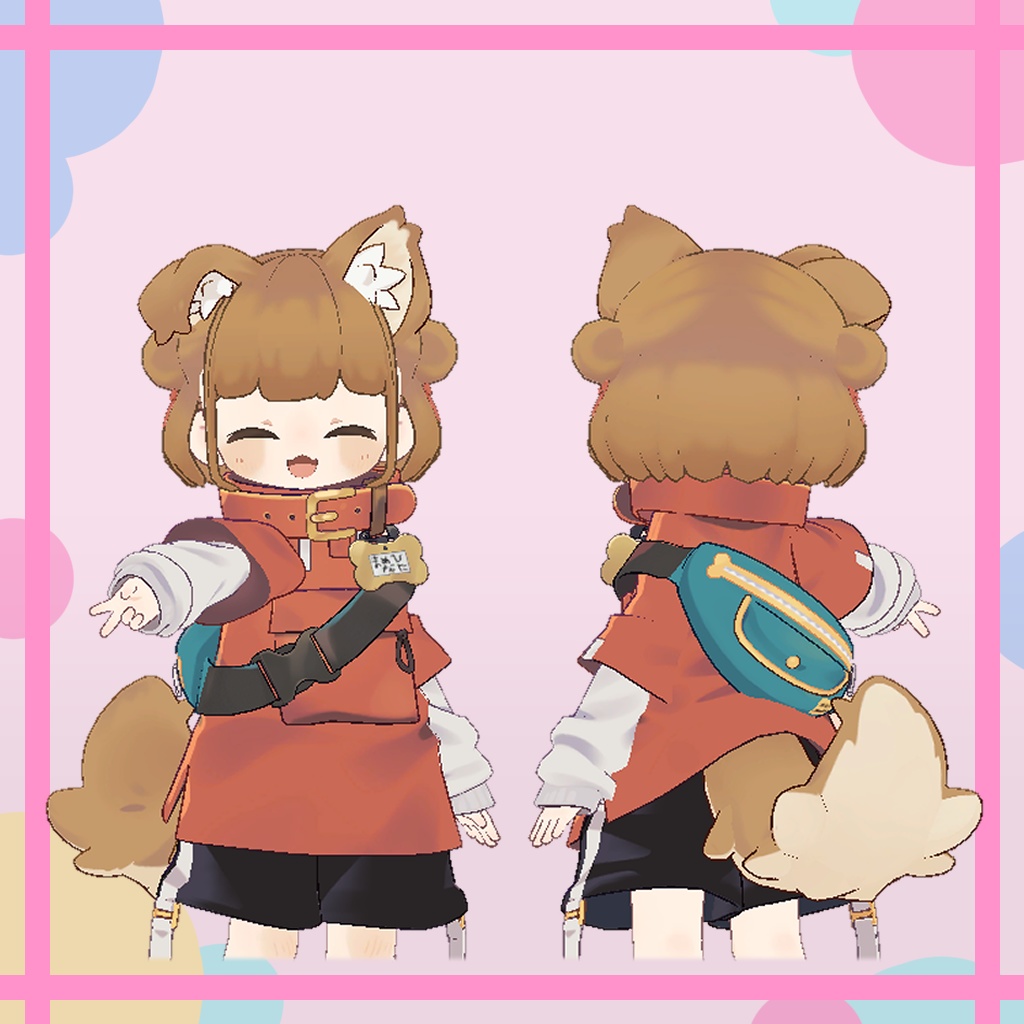 【複数アバター対応】🧸もちリボンセット🎀【MA対応】