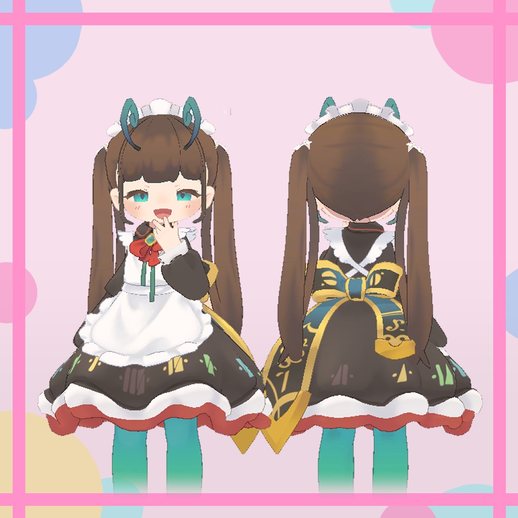 【複数アバター対応】🧸もちリボンセット🎀【MA対応】