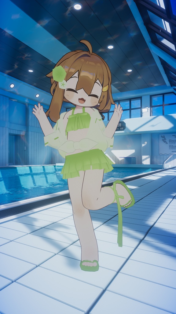 【複数アバター対応‼】☀さま~パステルビキニ👙【VRC対応】