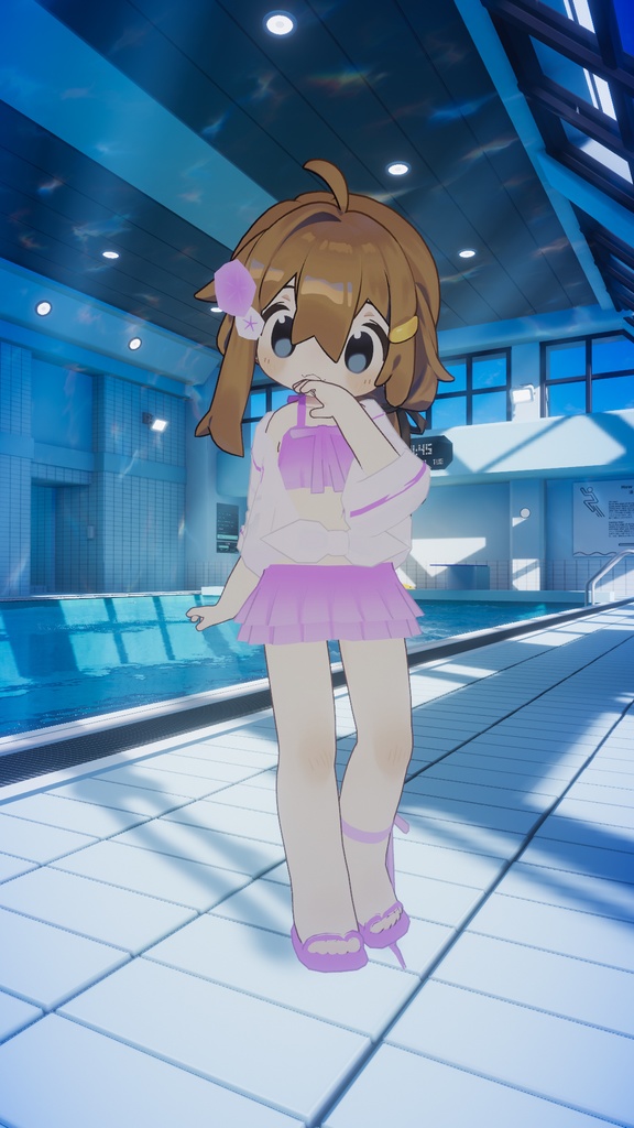 【複数アバター対応‼】☀さま~パステルビキニ👙【VRC対応】