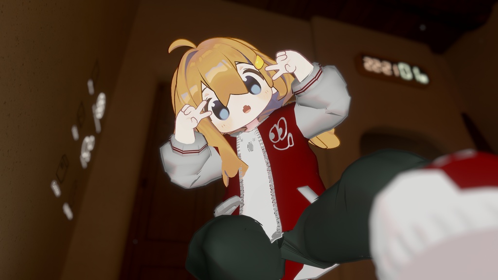 【複数アバター対応】やんのか⁉スカジャンセット【VRC対応】