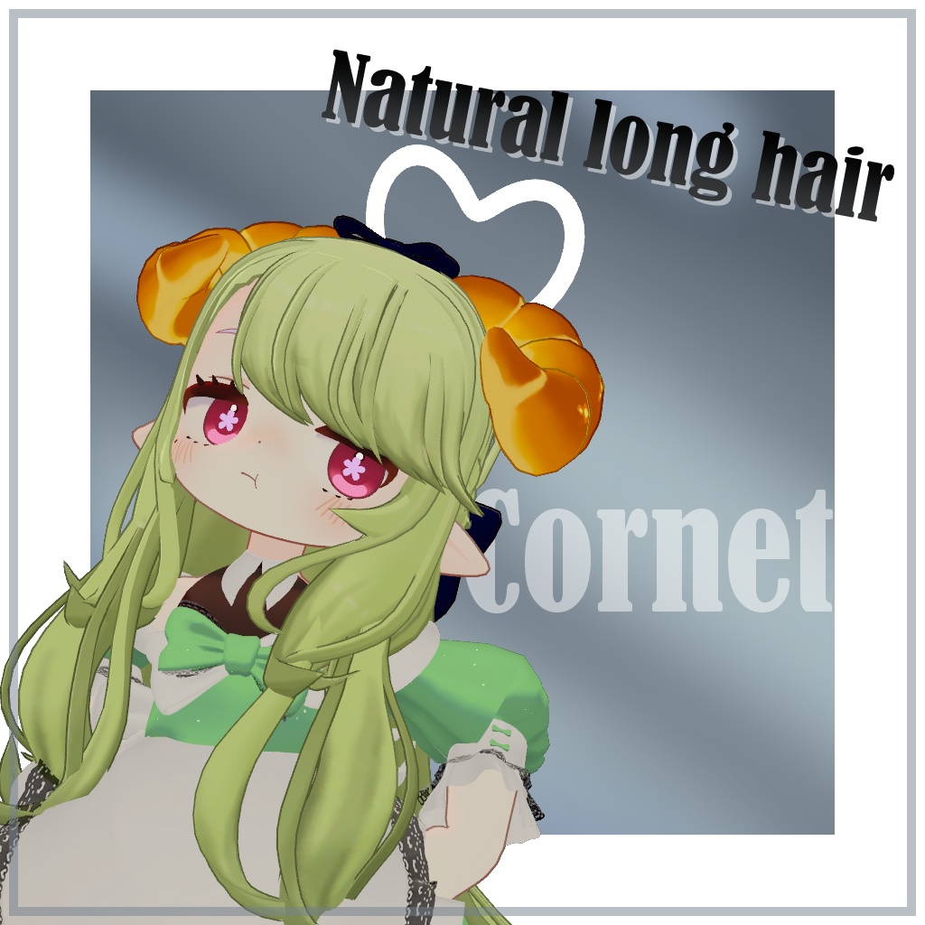 【6avatars】Natural long hair【MA対応】