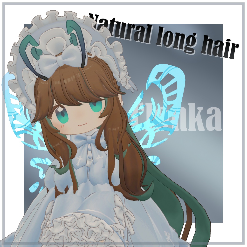 【6avatars】Natural long hair【MA対応】