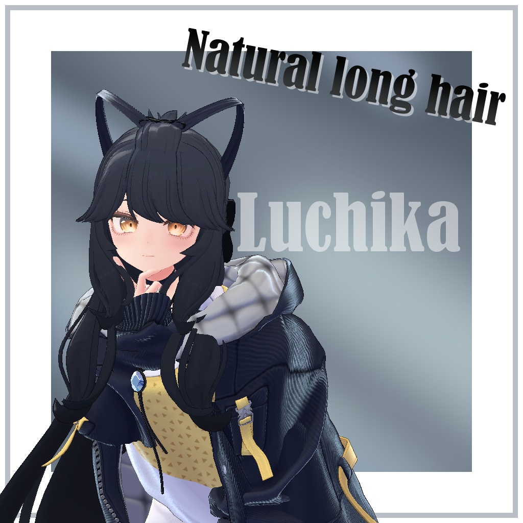 【6avatars】Natural long hair【MA対応】