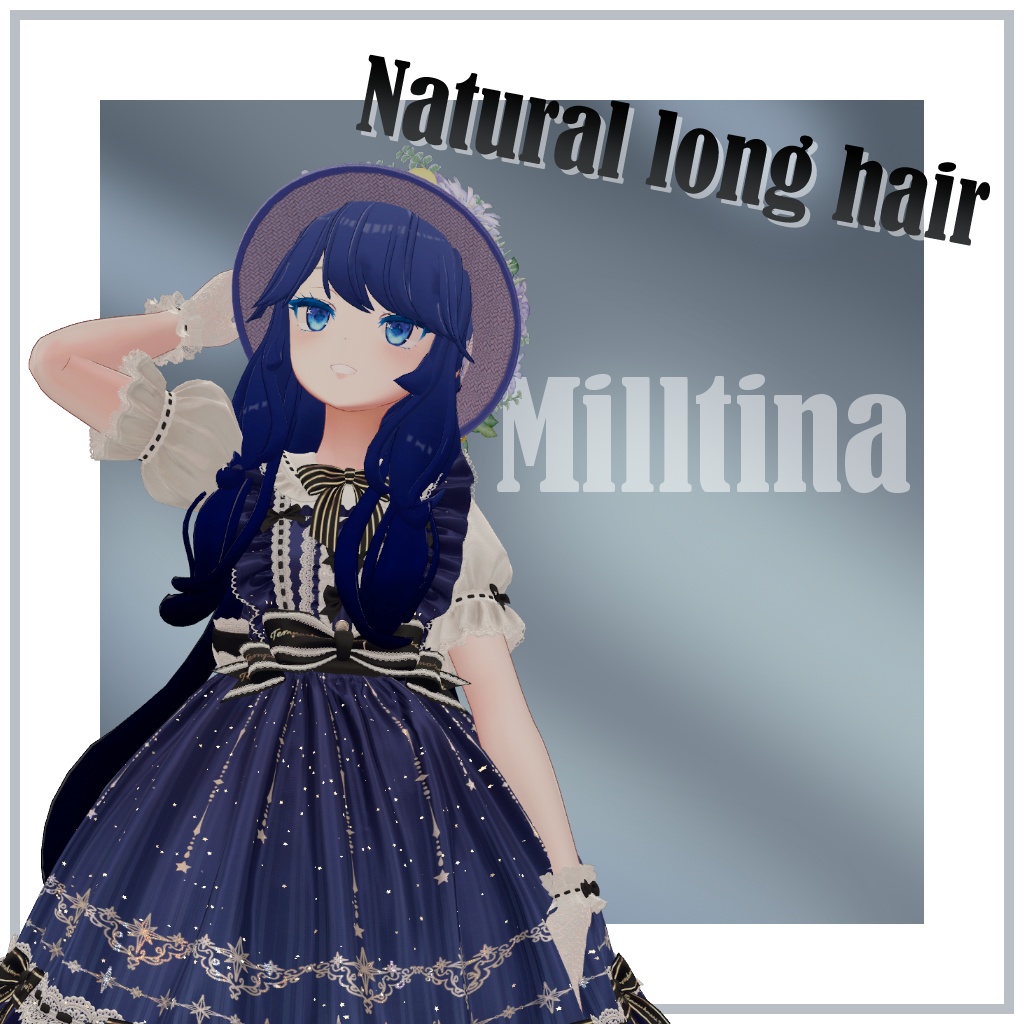 【6avatars】Natural long hair【MA対応】