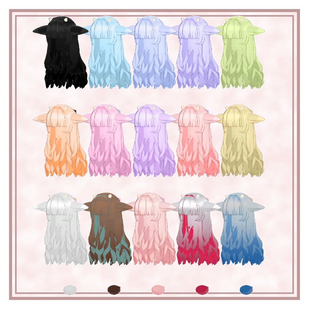 ◆Curly Goat Hair