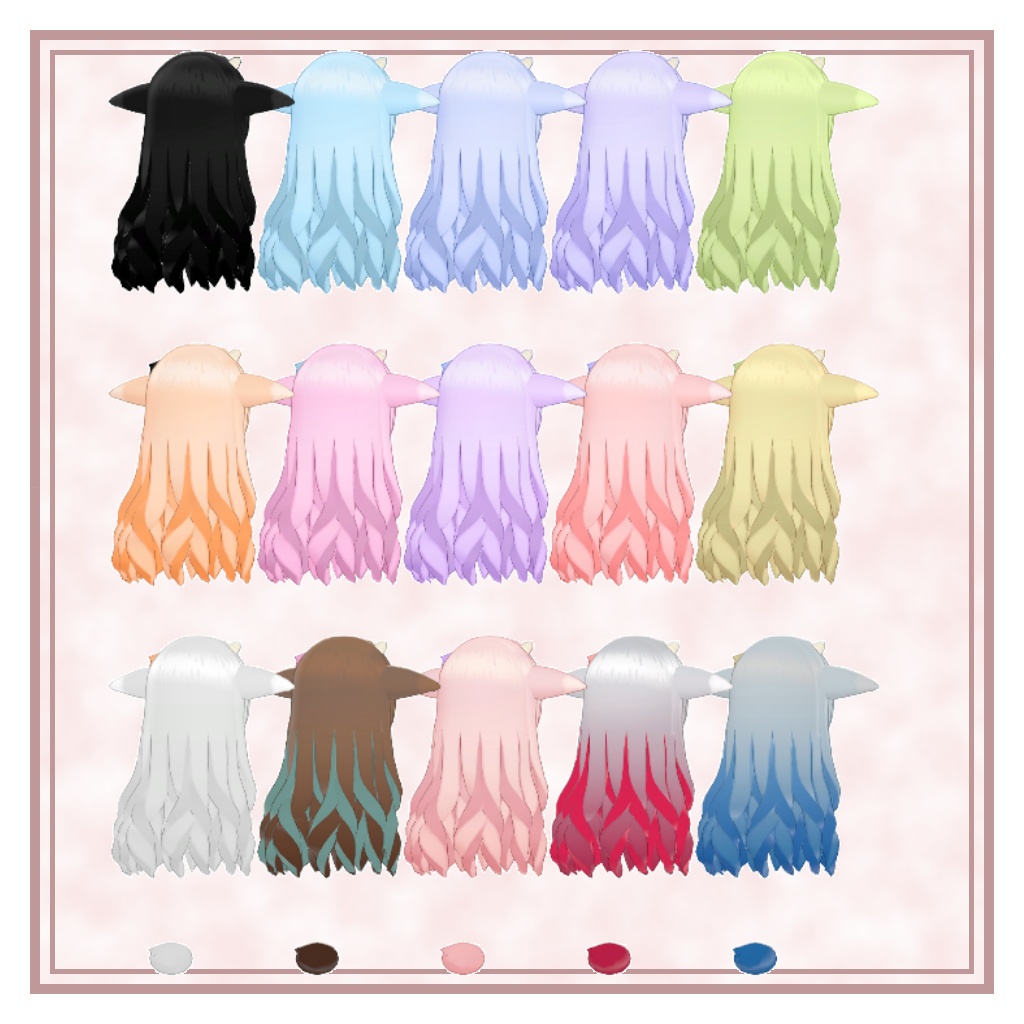 ◆Curly Goat Hair