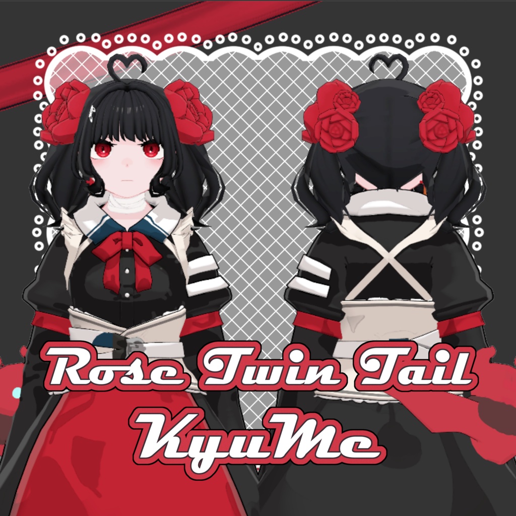 Sale!!✦Rose Twin Tail🌹