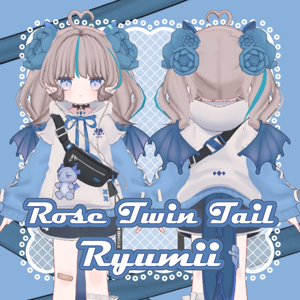 Sale!!✦Rose Twin Tail🌹
