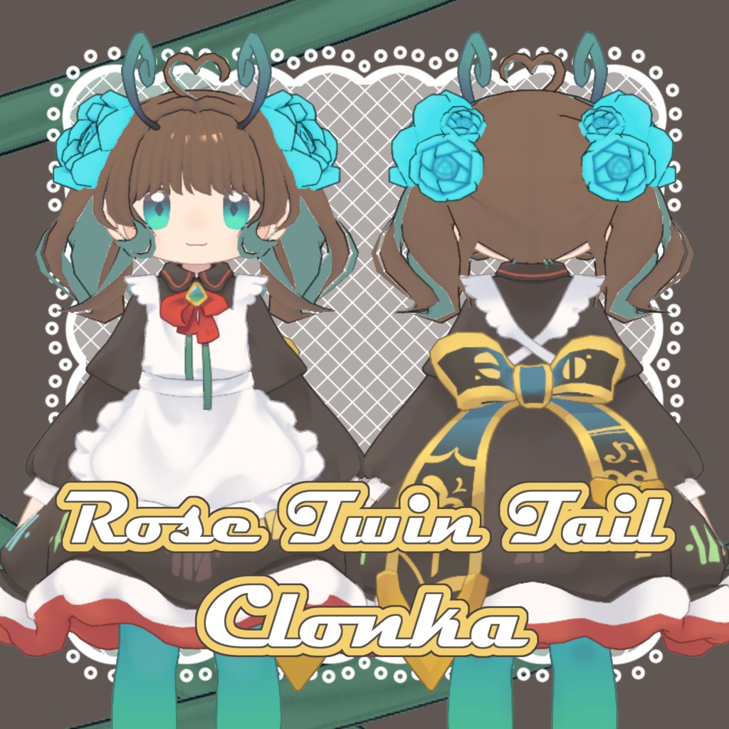 Sale!!✦Rose Twin Tail🌹