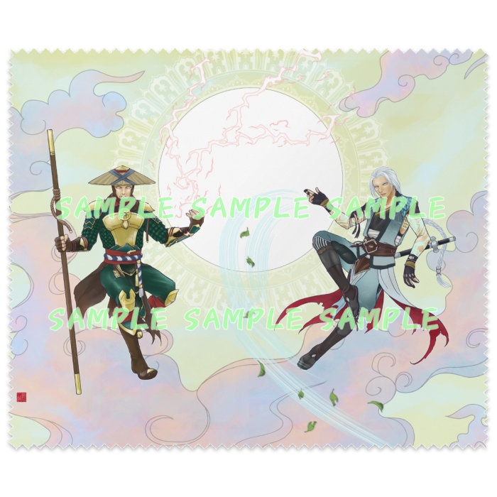 【MORTAL KOMBAT】RAIDEN and FUJIN クリーナークロス(pixivFACTORY)